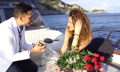Grassi Junior - Positano Boat Services - Proposta di Matrimonio in Costiera